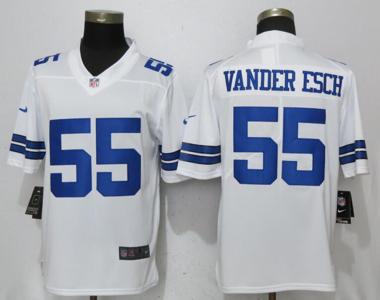Men Dallas cowboys #55 Vander edch White Vapor Untouchable Player Nike Limited NFL Jerseys